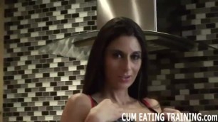 CEI Femdom and Cum Eating Fetish Porn