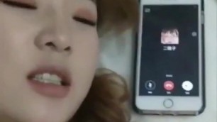 Girl fucked while she is on the phone