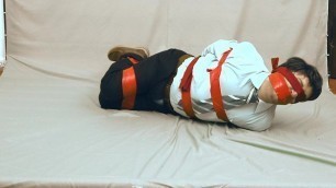 Man tied up bondage
