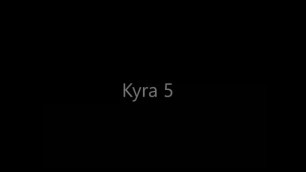 Kyra 5 - Wetlook Leggings in the Sun - Shiny and Hot